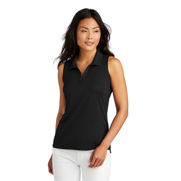 TravisMathew Women's Coto Performance Sleeveless Polo - TravisMathew Women's Coto Performance Sleeveless Polo - Image 3 of 18