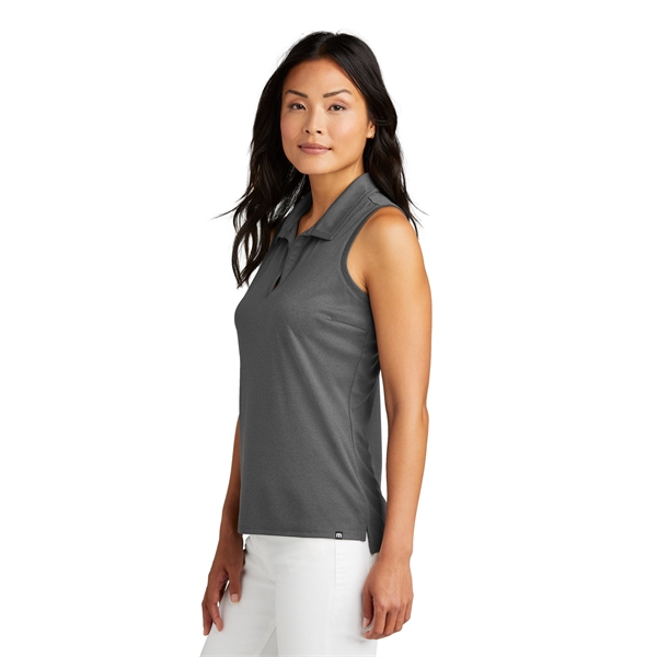 TravisMathew Women's Coto Performance Sleeveless Polo - TravisMathew Women's Coto Performance Sleeveless Polo - Image 15 of 18