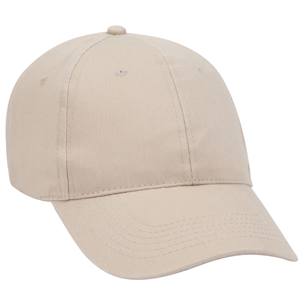 Otto 6 Panel Low Profile Baseball Cap, Value Hat - Otto 6 Panel Low Profile Baseball Cap, Value Hat - Image 2 of 2