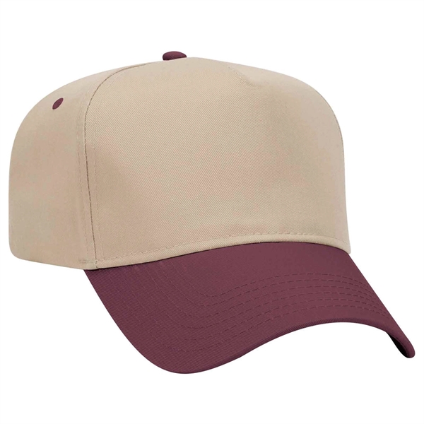 Otto 5 Panel Mid Profile Baseball Cap - Otto 5 Panel Mid Profile Baseball Cap - Image 36 of 44