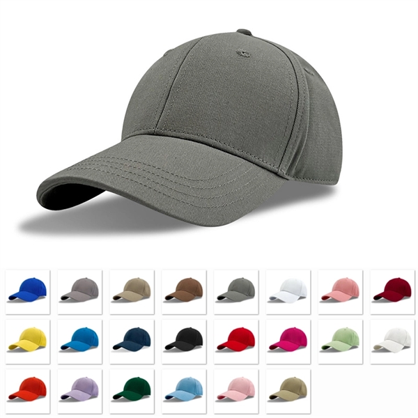 Adjustable Twill Baseball Cap Blank Plain Dad Hat Headwear - Adjustable Twill Baseball Cap Blank Plain Dad Hat Headwear - Image 0 of 4