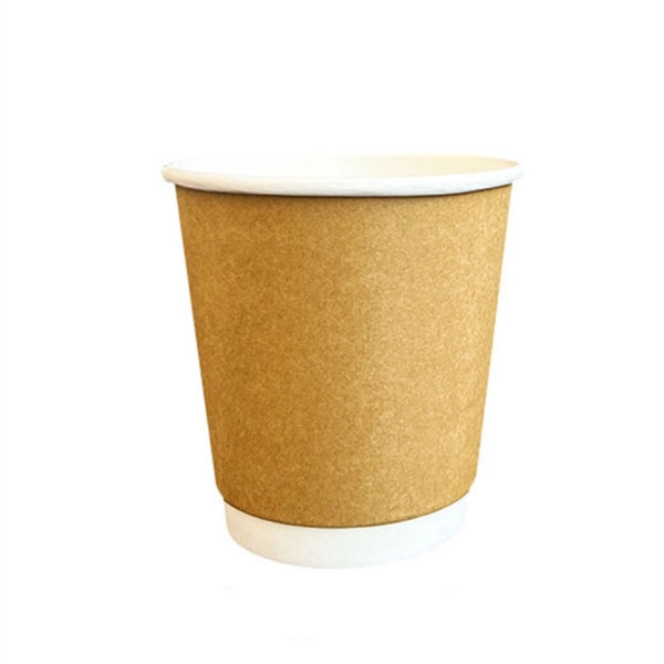 8 oz Double Wall Paper Coffee Cup - 8 oz Double Wall Paper Coffee Cup - Image 1 of 3