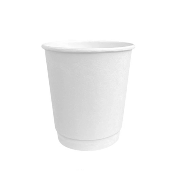 8 oz Double Wall Paper Coffee Cup - 8 oz Double Wall Paper Coffee Cup - Image 3 of 3