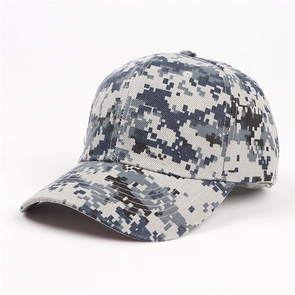6 Panel Twill Baseball Cap - 6 Panel Twill Baseball Cap - Image 1 of 8