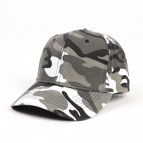 6 Panel Twill Baseball Cap - 6 Panel Twill Baseball Cap - Image 3 of 8