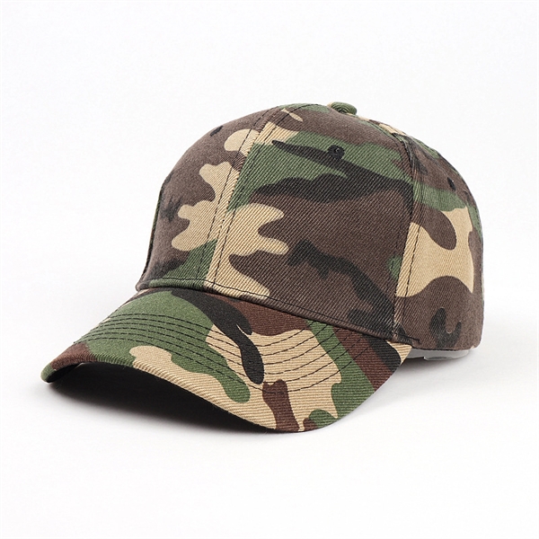 6 Panel Twill Baseball Cap - 6 Panel Twill Baseball Cap - Image 6 of 8