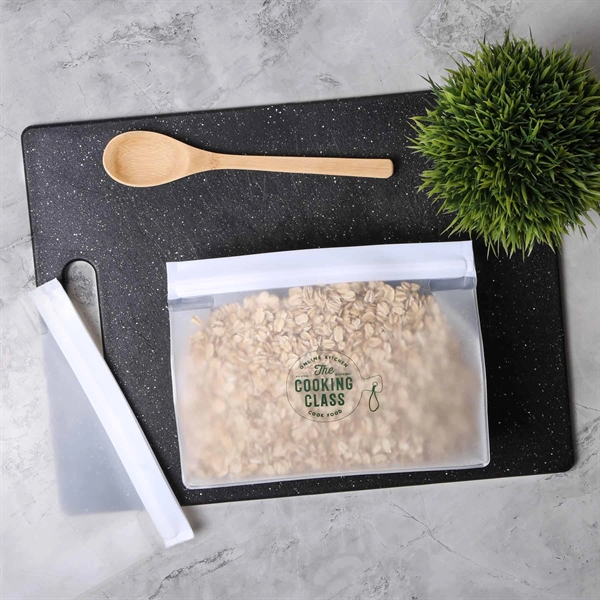 SlipZip Horizontal Gusseted Reusable Storage Bag - SlipZip Horizontal Gusseted Reusable Storage Bag - Image 0 of 8