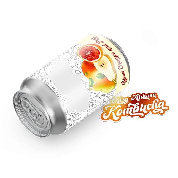 Drink 'N Peel® Labels - 12 oz