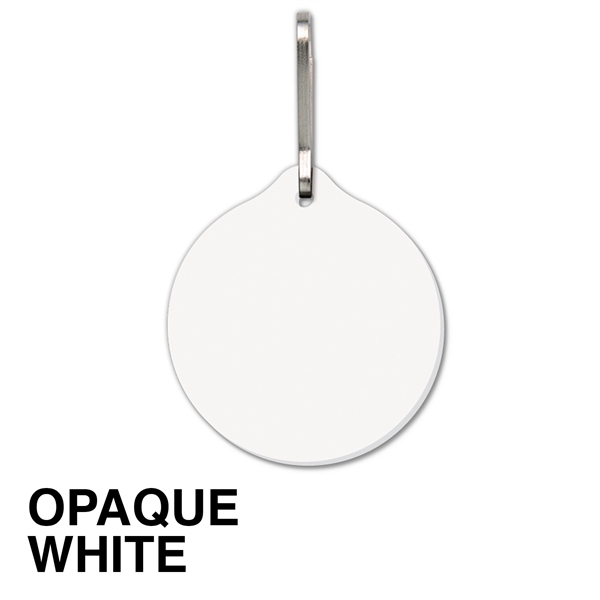 Bag & Luggage Tag (Zipper Pull) - Large Round - Full Color - Bag & Luggage Tag (Zipper Pull) - Large Round - Full Color - Image 1 of 1