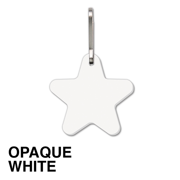 Bag & Luggage Tag (Zipper Pull) - Large Star - Full Color - Bag & Luggage Tag (Zipper Pull) - Large Star - Full Color - Image 1 of 1