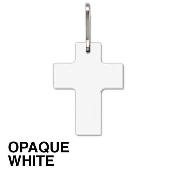 Bag & Luggage Tag (Zipper Pull) - Large Cross - Full Color - Bag & Luggage Tag (Zipper Pull) - Large Cross - Full Color - Image 1 of 1