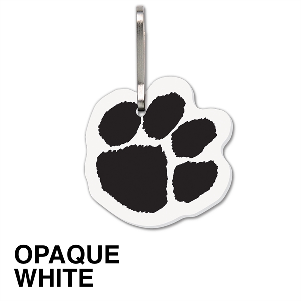 Bag & Luggage Tag(Zipper Pull) - Large Paw Print- Full Color - Bag & Luggage Tag(Zipper Pull) - Large Paw Print- Full Color - Image 1 of 1