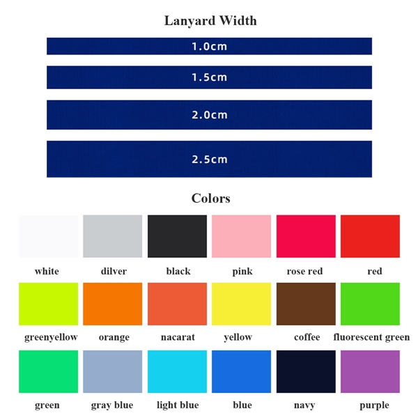 Hanging Neck Strap Lanyard - Hanging Neck Strap Lanyard - Image 1 of 3