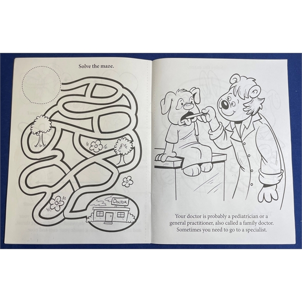 A Visit To The Doctor's Office Sticker Book - A Visit To The Doctor's Office Sticker Book - Image 3 of 3