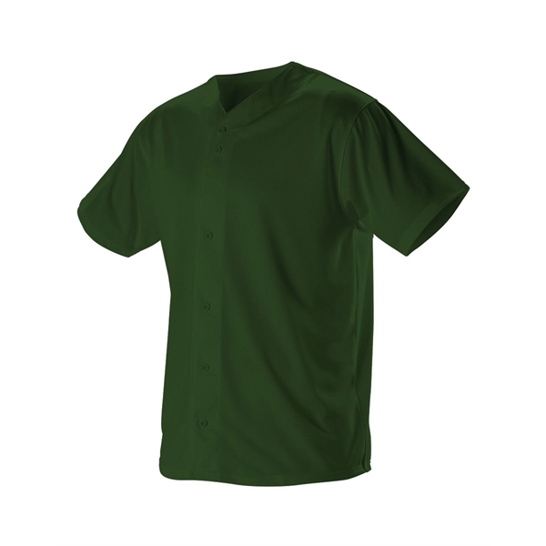 Alleson Athletic Full Button Lightweight Baseball Jersey - Alleson Athletic Full Button Lightweight Baseball Jersey - Image 10 of 13