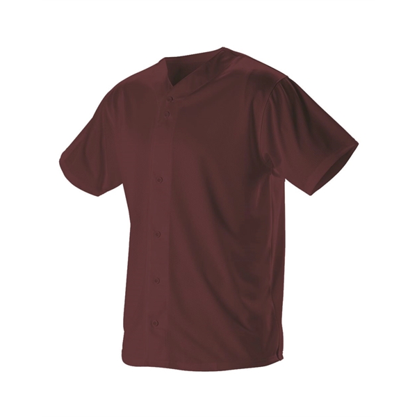 Alleson Athletic Full Button Lightweight Baseball Jersey - Alleson Athletic Full Button Lightweight Baseball Jersey - Image 4 of 13