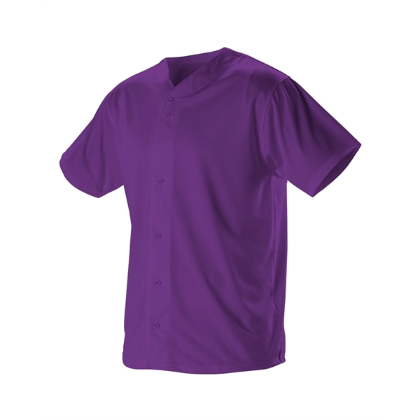 Alleson Athletic Full Button Lightweight Baseball Jersey - Alleson Athletic Full Button Lightweight Baseball Jersey - Image 7 of 13