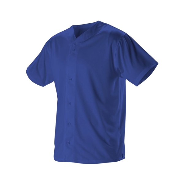 Alleson Athletic Full Button Lightweight Baseball Jersey - Alleson Athletic Full Button Lightweight Baseball Jersey - Image 8 of 13