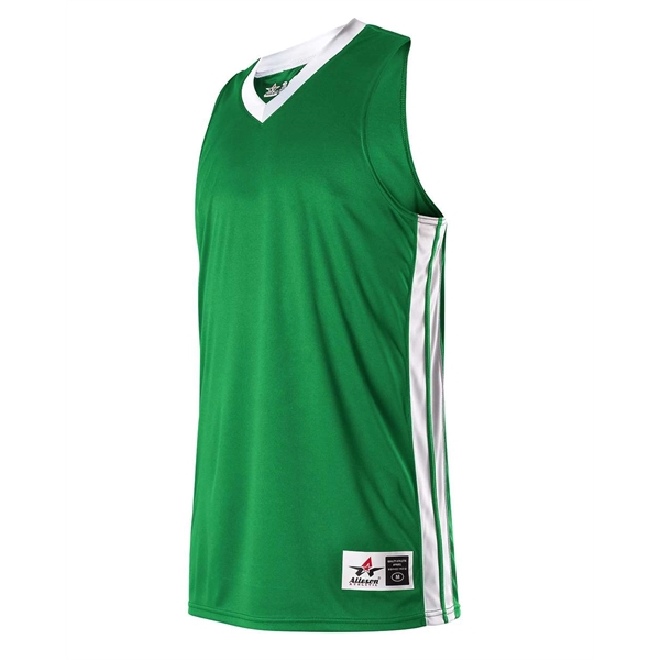 Alleson Athletic Women's Single Ply Basketball Jersey - Alleson Athletic Women's Single Ply Basketball Jersey - Image 3 of 12