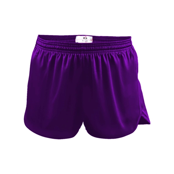 Alleson Athletic Women's B-Core Track Shorts - Alleson Athletic Women's B-Core Track Shorts - Image 12 of 22