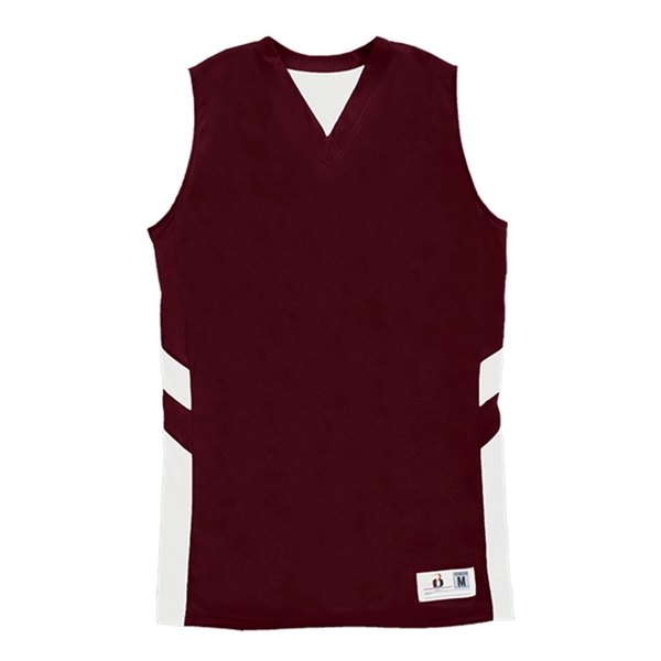 Alleson Athletic B-Pivot Women's Reversible Tank Top - Alleson Athletic B-Pivot Women's Reversible Tank Top - Image 4 of 16