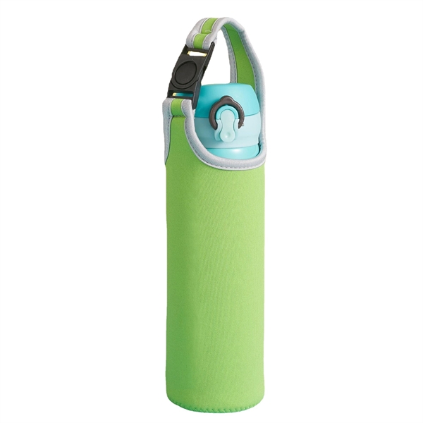 Insulated Neoprene Water Bottle Sleeve - Insulated Neoprene Water Bottle Sleeve - Image 3 of 5