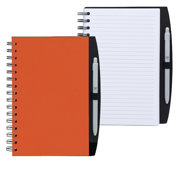 5.25" x 8.25" Spiral Journal with Pen - 5.25" x 8.25" Spiral Journal with Pen - Image 5 of 10