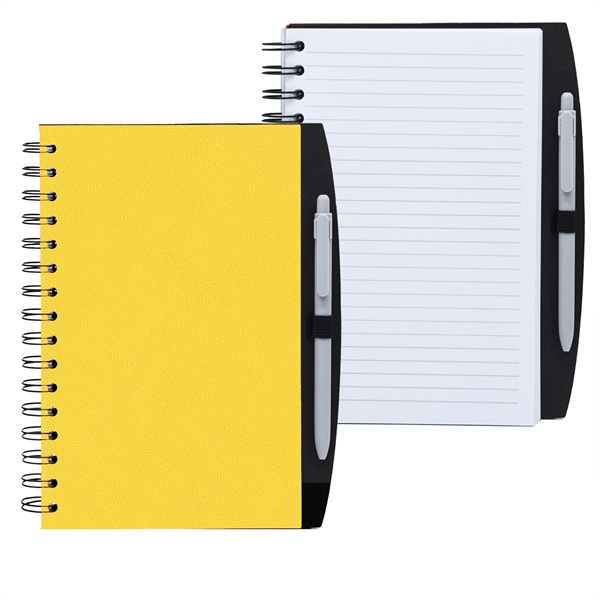 5.25" x 8.25" Spiral Journal with Pen - 5.25" x 8.25" Spiral Journal with Pen - Image 9 of 10