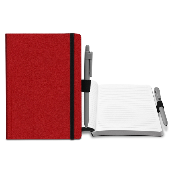 5" x 7" Senzabrite Perfect Bound Pen Journals - 5" x 7" Senzabrite Perfect Bound Pen Journals - Image 1 of 11