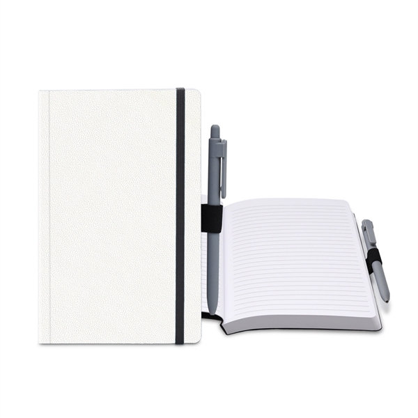 5.25" x 8.25" Senzabrite Perfect Bound Pen Journals - 5.25" x 8.25" Senzabrite Perfect Bound Pen Journals - Image 9 of 11