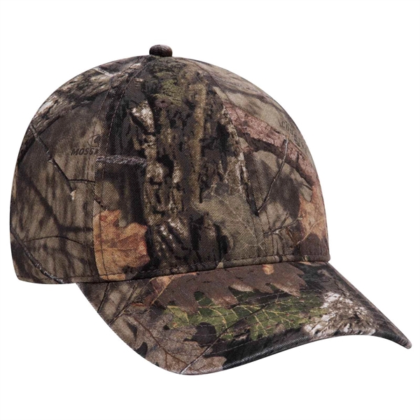 Otto Mossy Oak Camouflage Garment Washed Baseball Cap - Otto Mossy Oak Camouflage Garment Washed Baseball Cap - Image 2 of 3