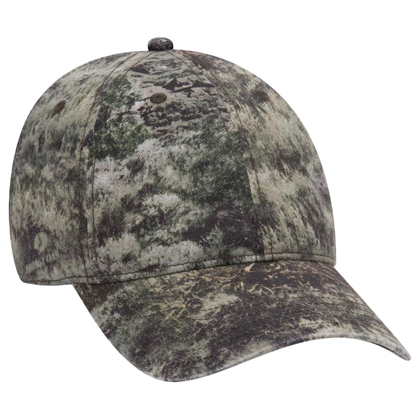 Otto Mossy Oak Camouflage Garment Washed Baseball Cap - Otto Mossy Oak Camouflage Garment Washed Baseball Cap - Image 3 of 3