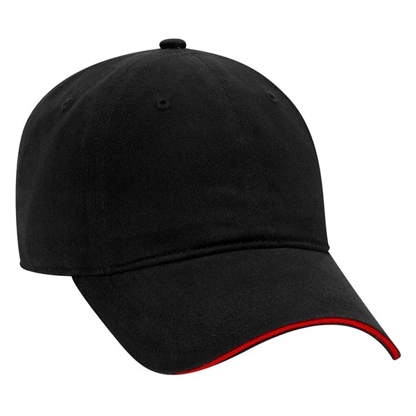 Otto Six Panel Low Pro Baseball Cap - Otto Six Panel Low Pro Baseball Cap - Image 4 of 7