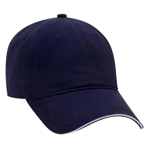 Otto Six Panel Low Pro Baseball Cap - Otto Six Panel Low Pro Baseball Cap - Image 6 of 7