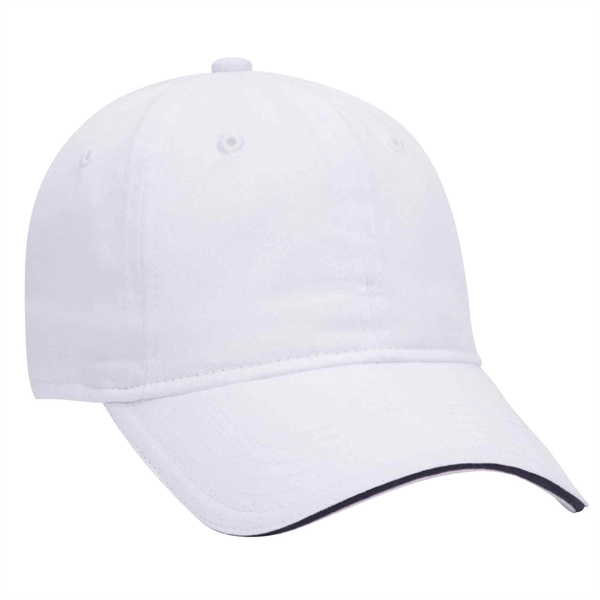 Otto Six Panel Low Pro Baseball Cap - Otto Six Panel Low Pro Baseball Cap - Image 7 of 7