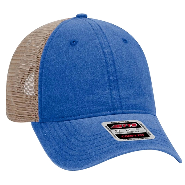 Otto 6 Panel Low Pro Mesh Back Trucker Hat - Otto 6 Panel Low Pro Mesh Back Trucker Hat - Image 2 of 11