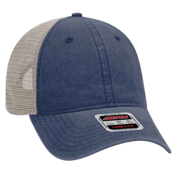 Otto 6 Panel Low Pro Mesh Back Trucker Hat - Otto 6 Panel Low Pro Mesh Back Trucker Hat - Image 8 of 11