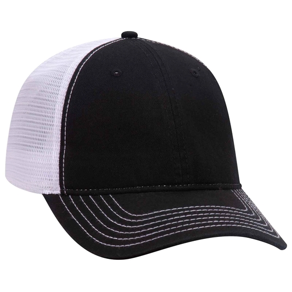 Otto 6 Panel Low Profile Trucker Hat - Otto 6 Panel Low Profile Trucker Hat - Image 10 of 15