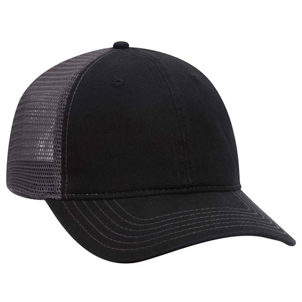 Otto 6 Panel Low Profile Trucker Hat - Otto 6 Panel Low Profile Trucker Hat - Image 11 of 15