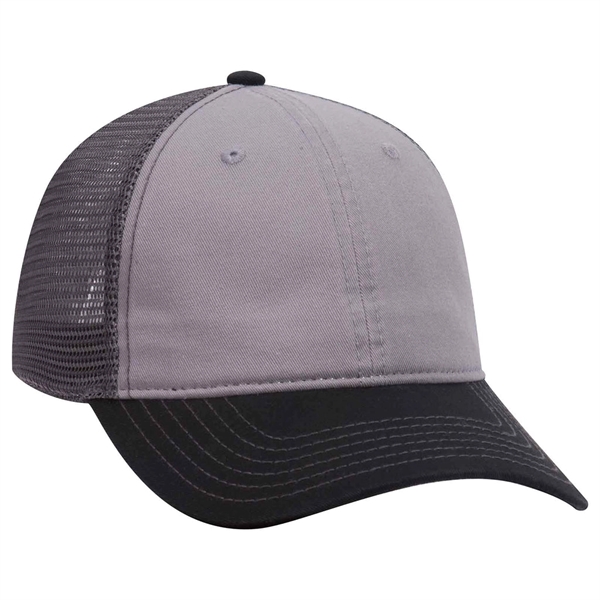 Otto 6 Panel Low Profile Trucker Hat - Otto 6 Panel Low Profile Trucker Hat - Image 12 of 15