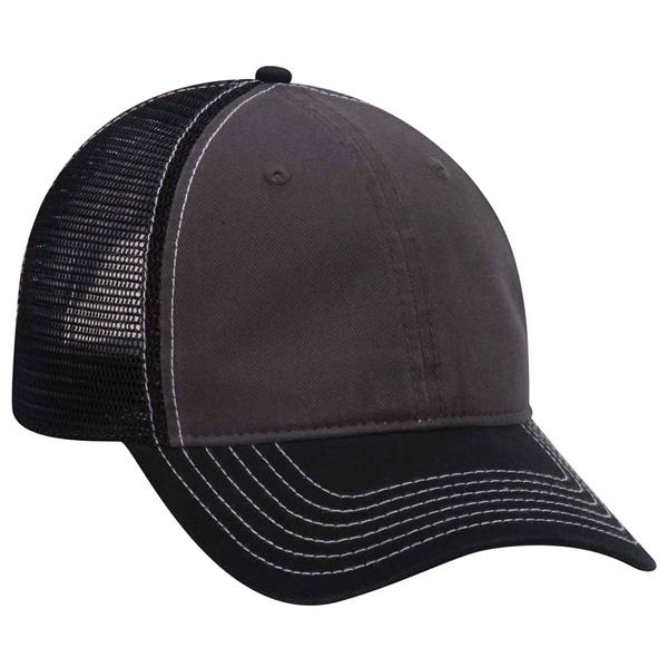 Otto 6 Panel Low Profile Trucker Hat - Otto 6 Panel Low Profile Trucker Hat - Image 13 of 15