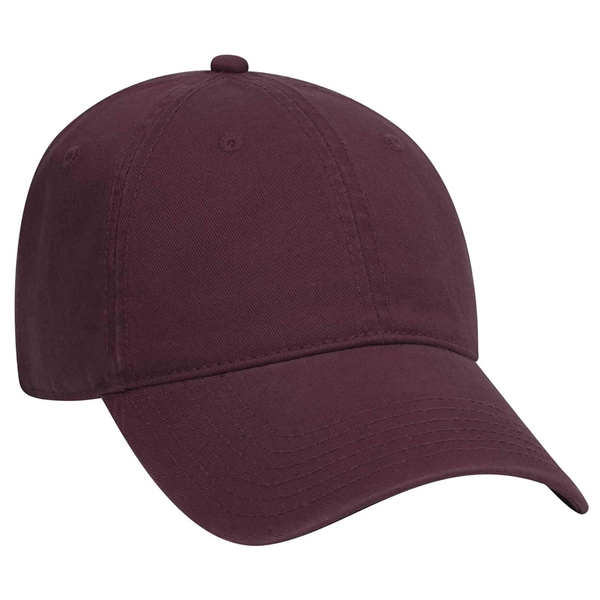 Otto Cap 6 Panel Low Profile Dad Hat - Otto Cap 6 Panel Low Profile Dad Hat - Image 4 of 16