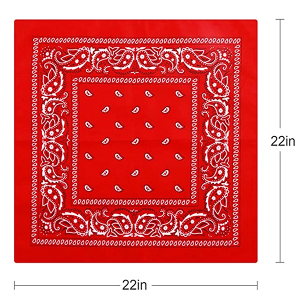 22 Inch Digital Printing Bandana - 22 Inch Digital Printing Bandana - Image 3 of 3