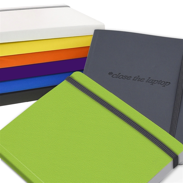 5" x 7" Senzabrite Perfect Bound Journal - 5" x 7" Senzabrite Perfect Bound Journal - Image 0 of 10