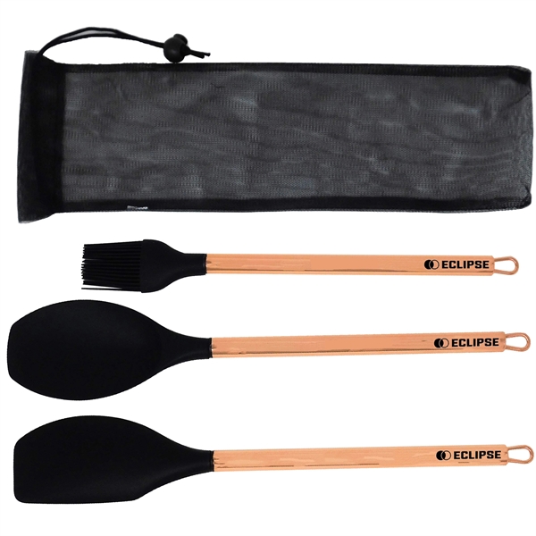 Custom Cyprus Copper Utensil Set