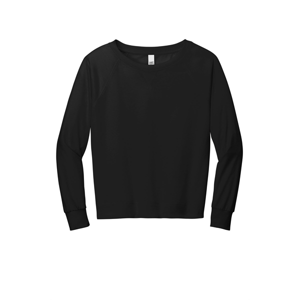 District Women's Featherweight French Terry Long Sleeve C... - District Women's Featherweight French Terry Long Sleeve C... - Image 3 of 28