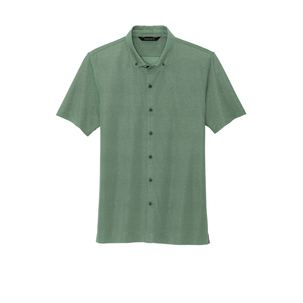 Mercer+Mettle Stretch Pique Full-Button Polo - Mercer+Mettle Stretch Pique Full-Button Polo - Image 29 of 35