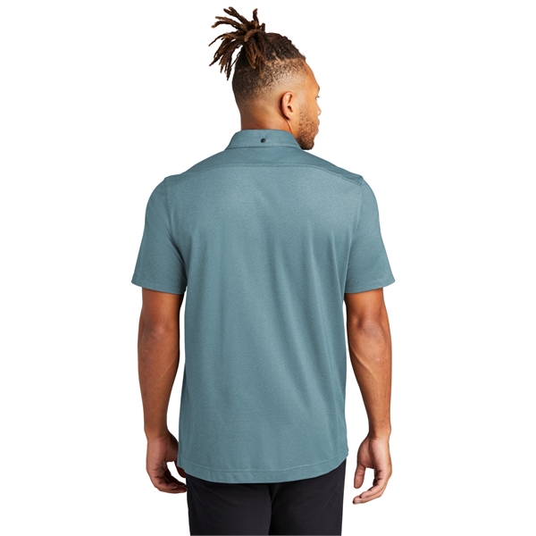 Mercer+Mettle Stretch Pique Full-Button Polo - Mercer+Mettle Stretch Pique Full-Button Polo - Image 32 of 35