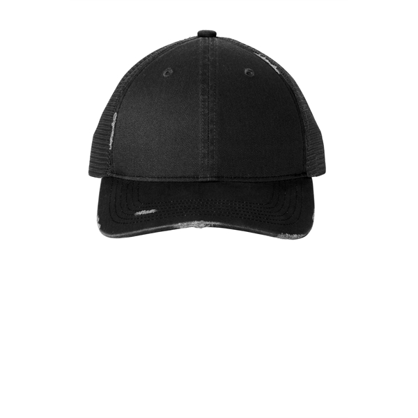Port Authority Distressed Mesh Back Cap