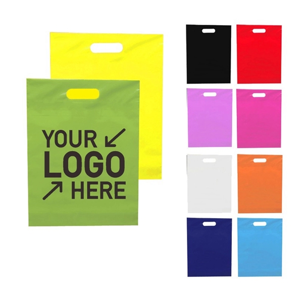 PE Die Cut Plastic Bag - PE Die Cut Plastic Bag - Image 0 of 11